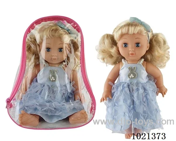 35cm doll in PVC packsack