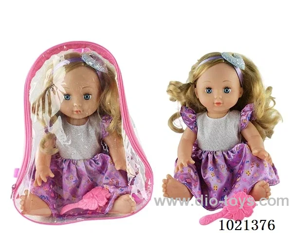 35cm doll in PVC packsack