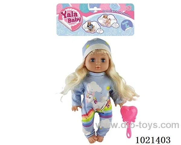 35cm doll with  ornament in PP bag with header