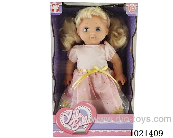35cm doll with  ornament in window box