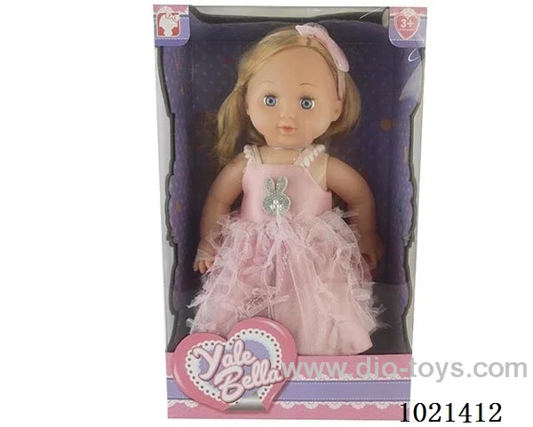 35cm doll with  ornament in window box