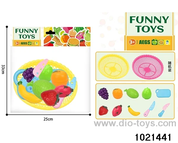 10pcs Slice and Dice Fruit in pe bag with header