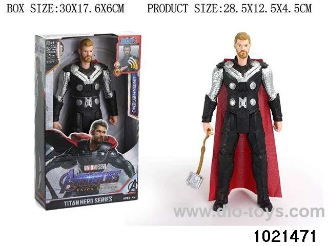 12inch Avengers doll with IC&light in  display box