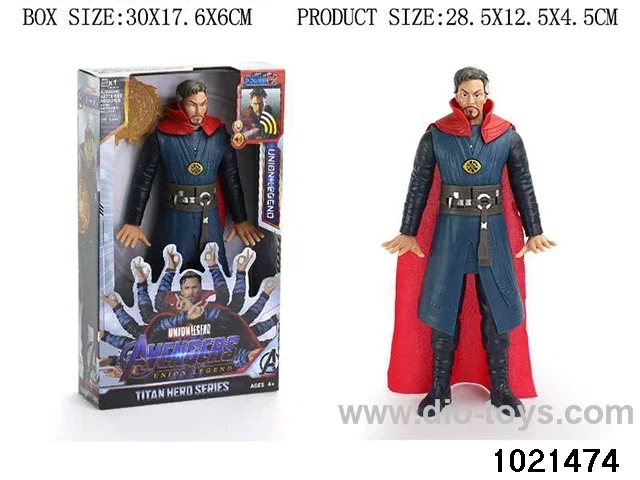 12inch Avengers doll with IC&light in  display box