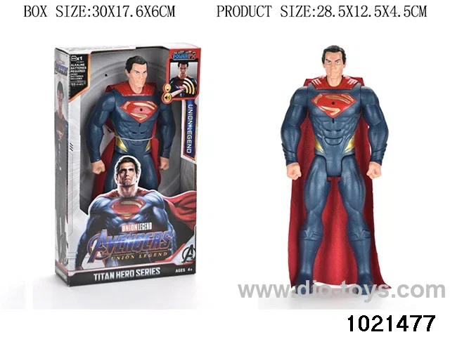 12inch Avengers doll with IC&light in  display box