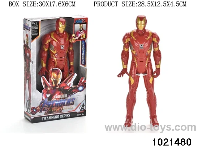 12inch Avengers doll with IC&light in  display box