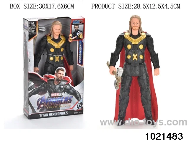 12inch Avengers doll with IC&light in  display box
