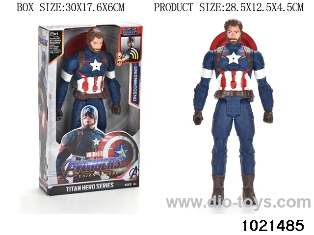 12inch Avengers doll with IC&light in  display box