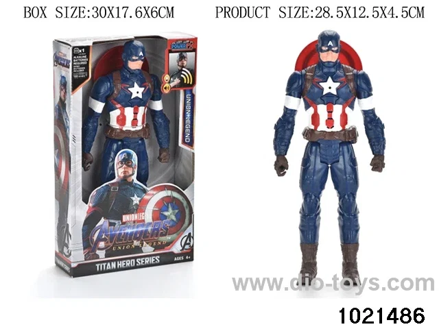 12inch Avengers doll with IC&light in  display box