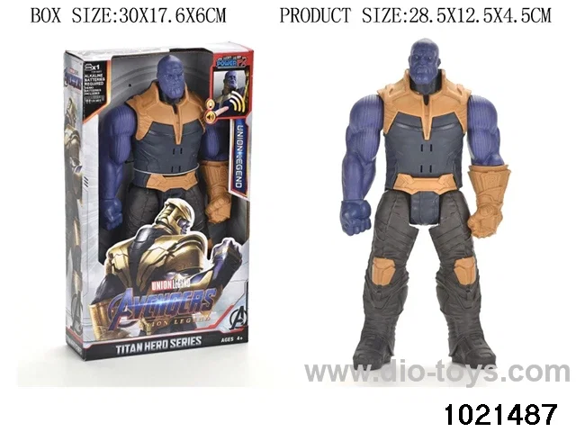 12inch Avengers doll with IC&light in  display box