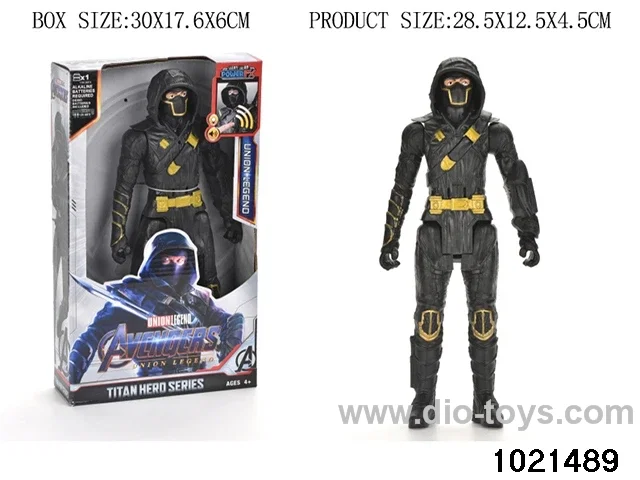 12inch Avengers doll with IC&light in  display box