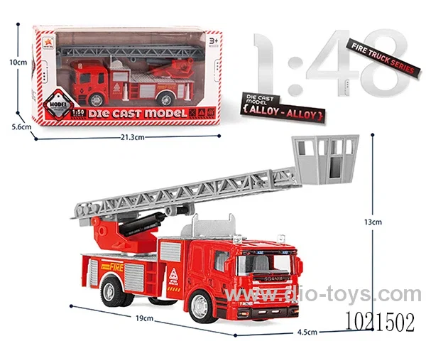 1:50 alloy Sliding truck  in window box