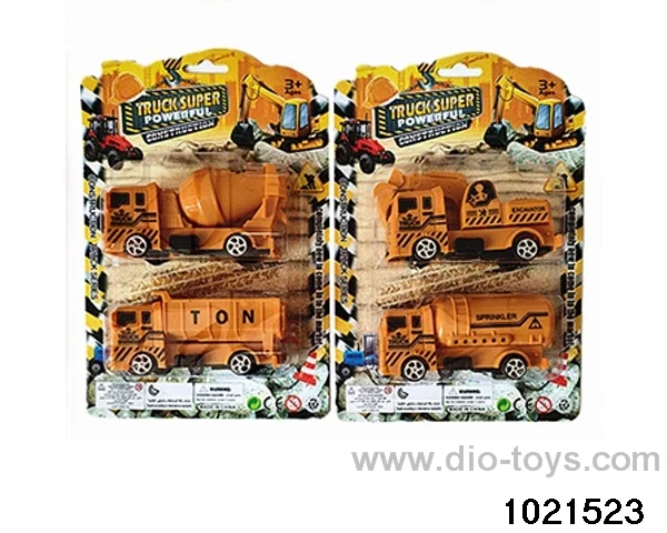 2pcs Pull back car in Blister card