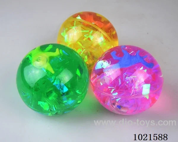 6.5CM Bouncy Ball with flash in Display box