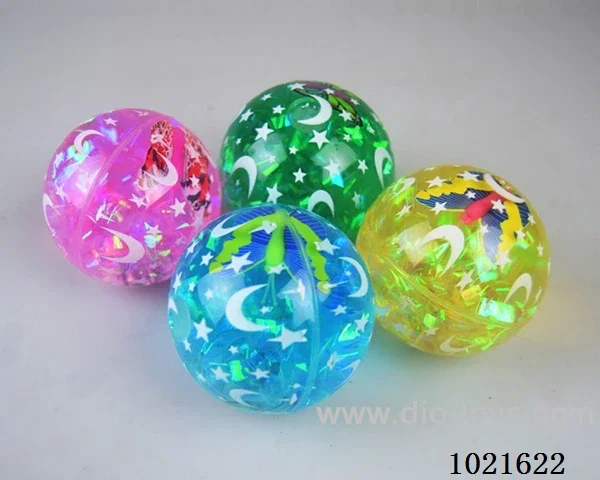 7.5CM Bouncy Ball with flash in Display box