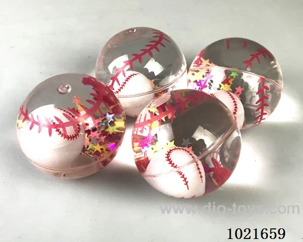 10CM Bouncy Ball with flash in Display box