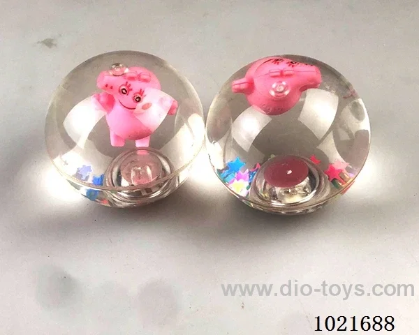 6.5CM Bouncy Ball with flash in Display box