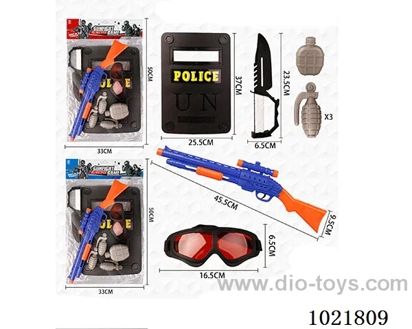 gun toys_x000D_
 in PP bag with header