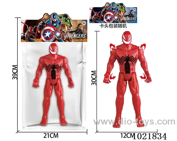 12inch venom with light&music in PP bag with header