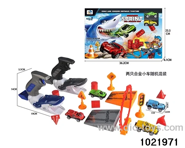 Catapult alloy flying car in window box