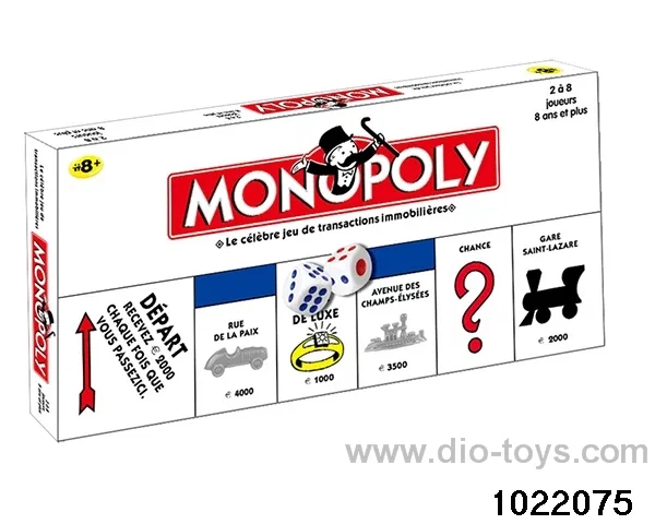 Monopoly in color box