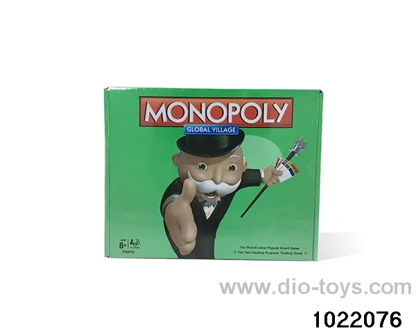 Monopoly of the Global Village in color box