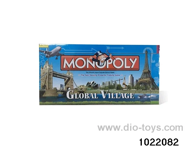 Monopoly of the Global Village in color box