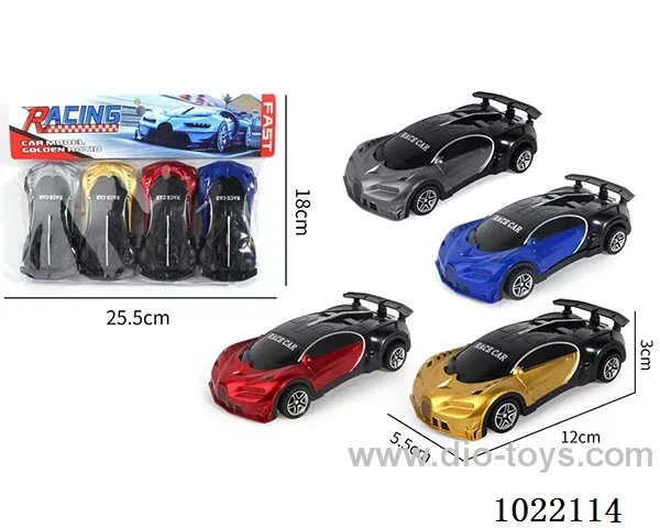 friction car in PP bag with header