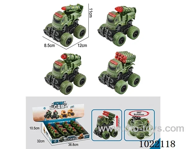 Collision deformation friction car in Display box