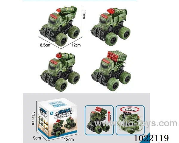 Collision deformation friction car in Color box