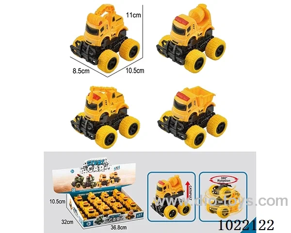 Collision deformation friction car in Display box