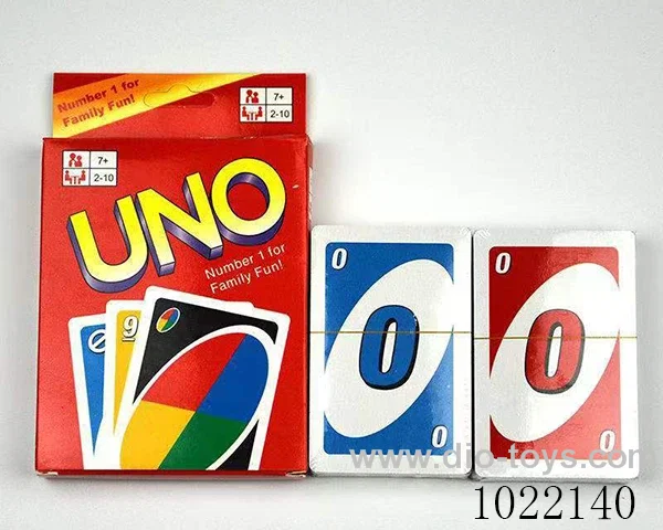 UNO Playing card in color box