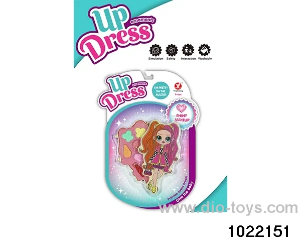 Cosmetics in Blister card