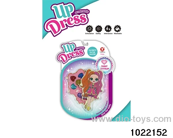 Cosmetics in Blister card