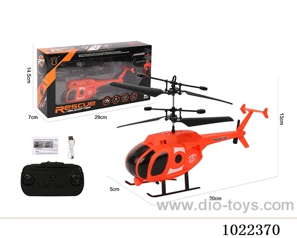 2.5ch RC helicopter in window box