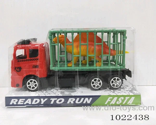 Inertial car 2color &2set mixed loading in PVC cover