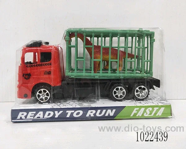 Inertial car 2color &2set mixed loading in PVC cover