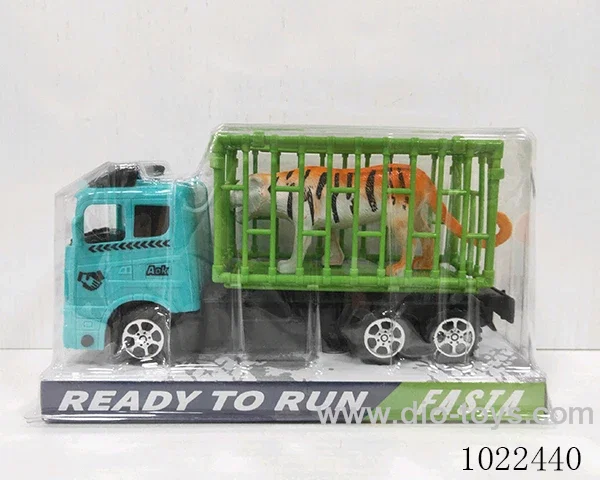 Inertial car 2color &2set mixed loading in PVC cover