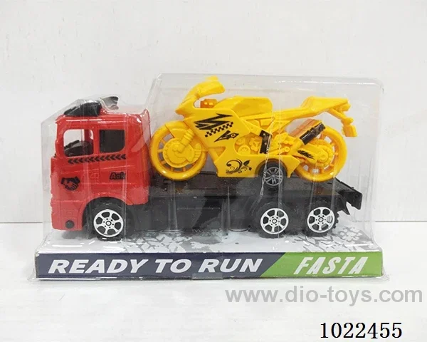 Inertial car 2color mixed loading in PVC cover