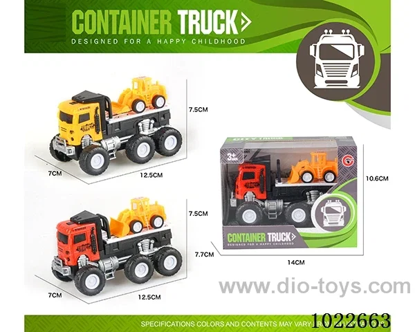 Inertia car 2sets mixed loading in window box