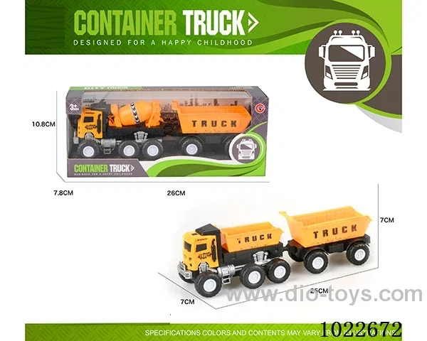 Inertia car 2sets mixed loading in window box