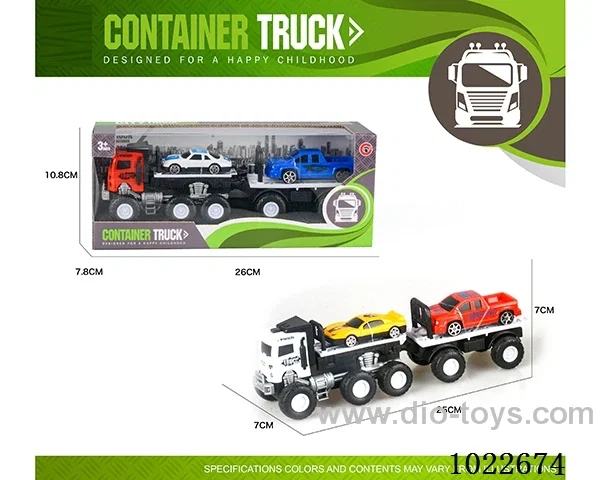 Inertia car 2sets mixed loading in window box