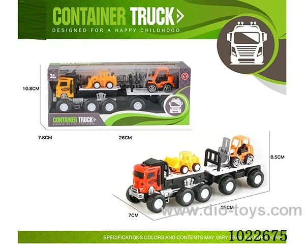 Inertia car 2sets mixed loading in window box
