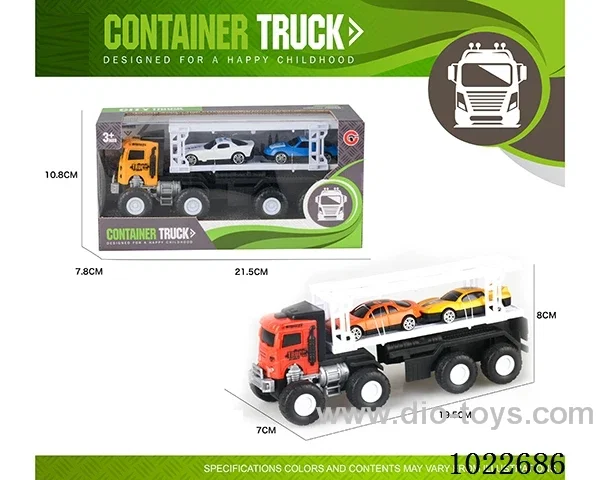 Inertia car 2sets mixed loading in window box
