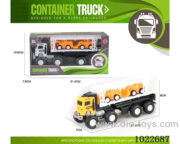 Inertia car 2sets mixed loading in window box