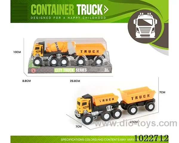 Inertia car 2sets mixed loading in PVC cover
