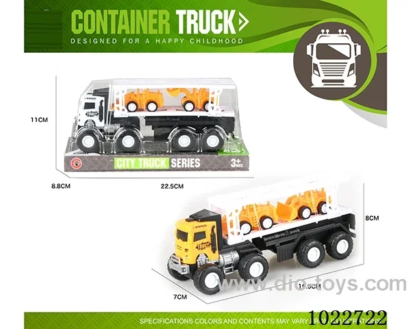 Inertia car 2sets mixed loading in PVC cover