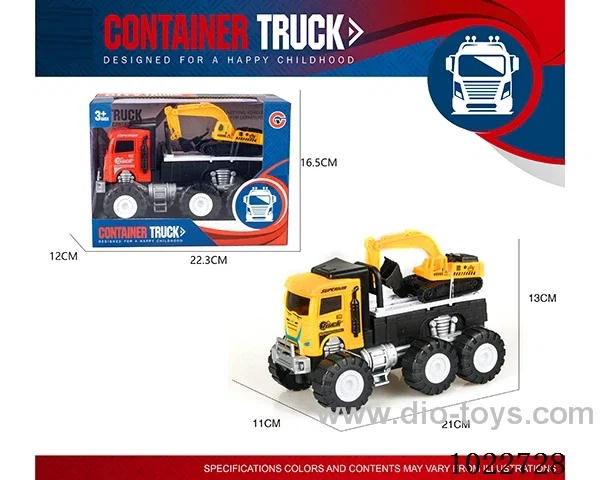 Inertia car 2sets mixed loading in window box