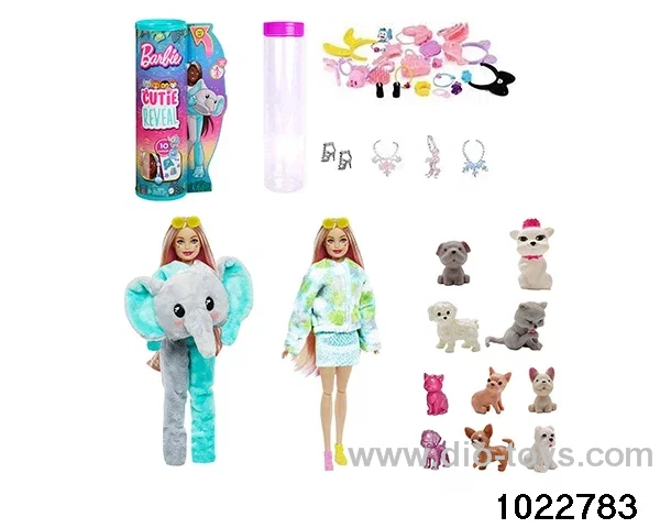 11.5-inch 12-joint doll set in box