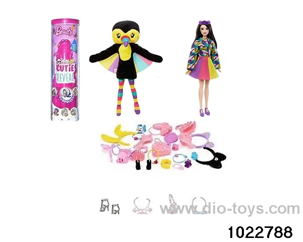 11.5-inch 12-joint doll set in bottle